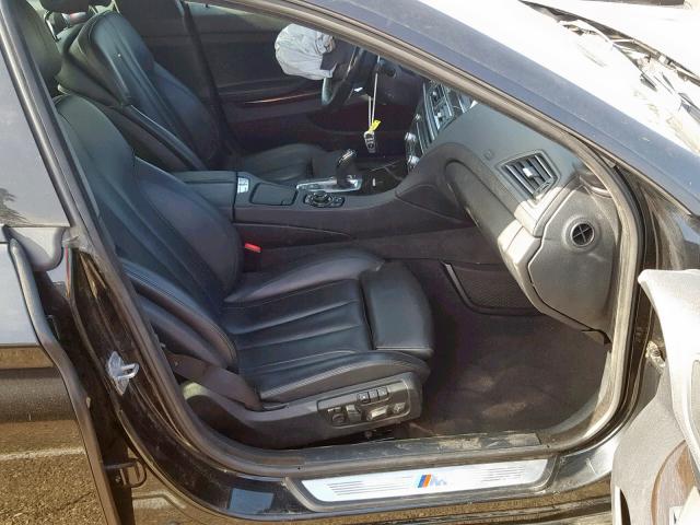 WBA6B2C56ED128957 - 2014 BMW 650 I BLACK photo 5