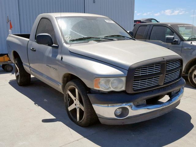 1D7HA16K13J562301 - 2003 DODGE RAM 1500 S GRAY photo 1