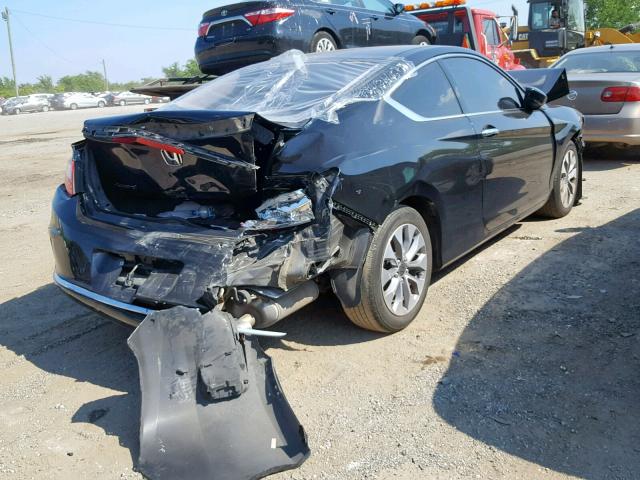 1HGCT1A36EA016645 - 2014 HONDA ACCORD LX- BLACK photo 4