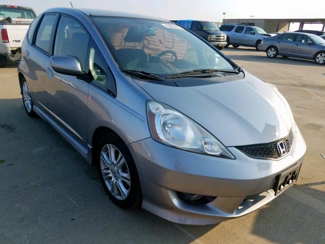 JHMGE88479S022308 - 2009 HONDA FIT SPORT BLUE photo 1