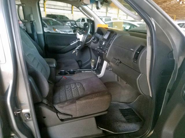 5N1AR18U98C666559 - 2008 NISSAN PATHFINDER GRAY photo 5