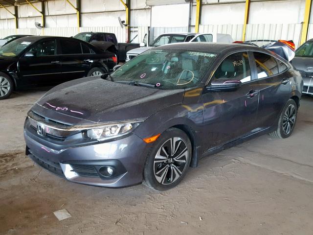 2HGFC1F7XJH643062 - 2018 HONDA CIVIC EXL Yaşıl foto 2