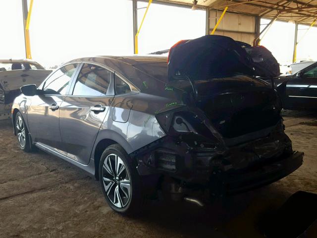 2HGFC1F7XJH643062 - 2018 HONDA CIVIC EXL Yaşıl foto 3