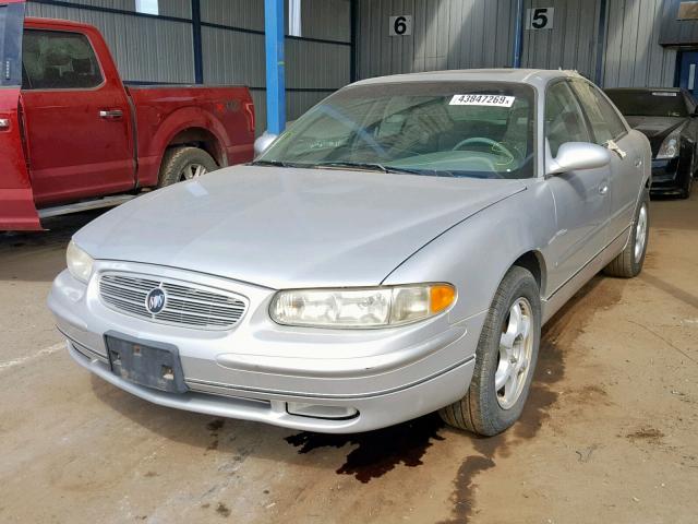 2G4WB55K821207668 - 2002 BUICK REGAL LS SILVER photo 2