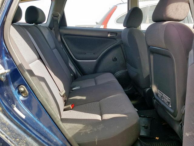 2T1KR32E73C057329 - 2003 TOYOTA MATRIX XR BLUE photo 6