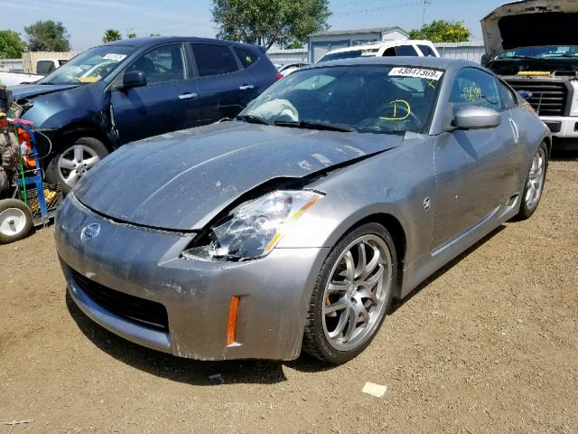 JN1AZ34E53T021806 - 2003 NISSAN 350Z COUPE SILVER photo 2