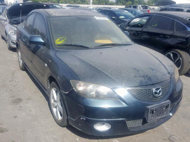 JM1BK12F951251689 - 2005 MAZDA 3 I GREEN photo 1