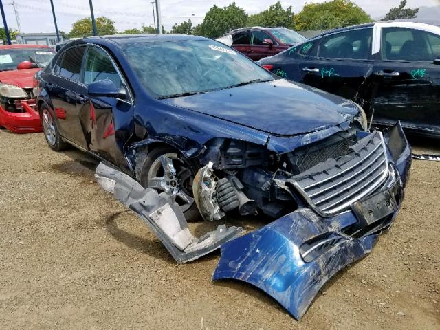 1G1ZC5EB7AF179652 - 2010 CHEVROLET MALIBU 1LT BLUE photo 1