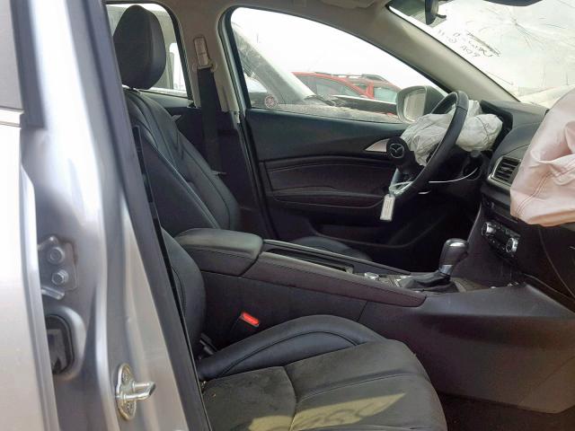 3MZBN1L39JM207973 - 2018 MAZDA 3 TOURING SILVER photo 5