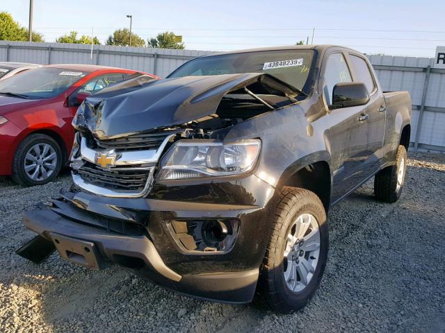 1GCGSCEN0K1226552 - 2019 CHEVROLET COLORADO L BLACK photo 2