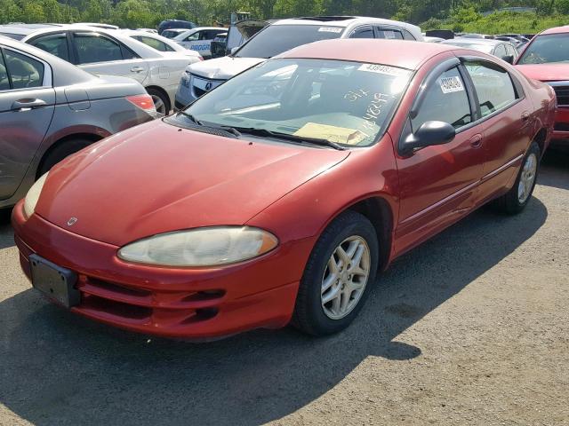2B3HD46R03H500715 - 2003 DODGE INTREPID S 勃艮第红 照片 2