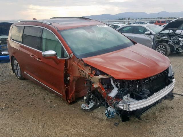 2C4RC1N73JR248437 - 2018 CHRYSLER PACIFICA H ORANGE photo 1