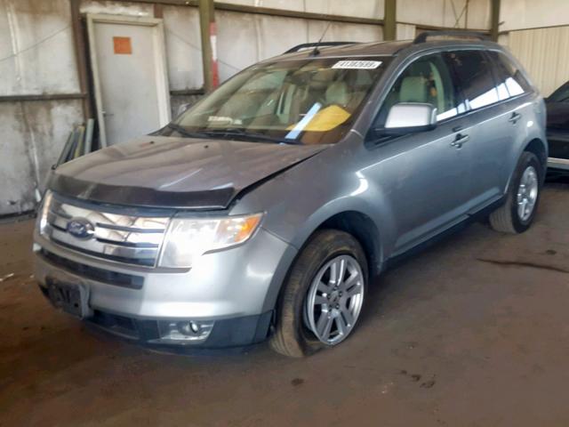 2FMDK38C97BA63176 - 2007 FORD EDGE SEL GRAY photo 2