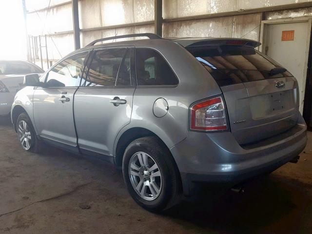 2FMDK38C97BA63176 - 2007 FORD EDGE SEL GRAY photo 3