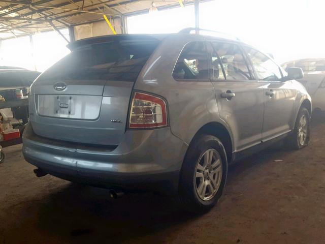 2FMDK38C97BA63176 - 2007 FORD EDGE SEL GRAY photo 4