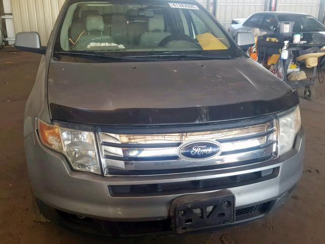 2FMDK38C97BA63176 - 2007 FORD EDGE SEL GRAY photo 9