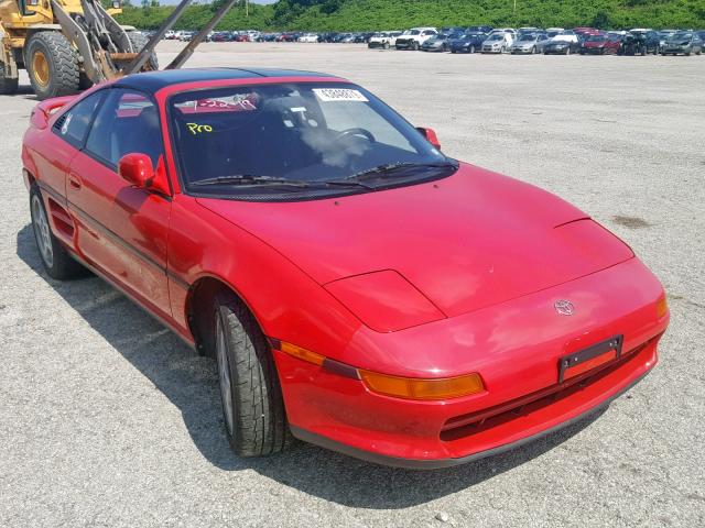 JT2SW22N2M0007011 - 1991 TOYOTA MR2 SPORT RED photo 1