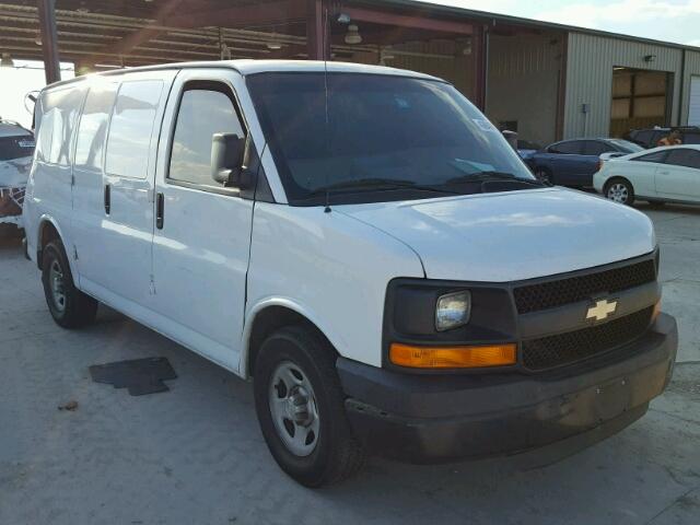 1GCFG15XX81179610 - 2008 CHEVROLET EXPRESS G1 GRAY photo 1