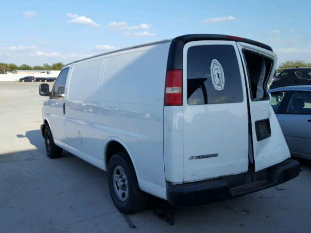 1GCFG15XX81179610 - 2008 CHEVROLET EXPRESS G1 GRAY photo 3