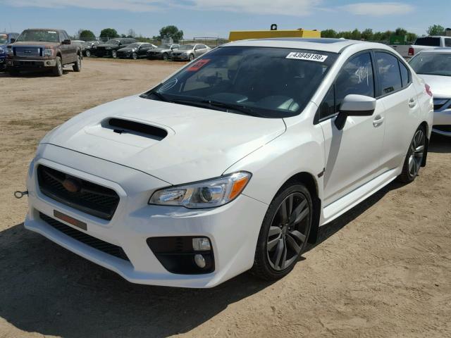 JF1VA1E64G9817506 - 2016 SUBARU WRX PREMIU WHITE photo 2