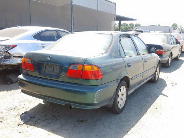 2HGEJ6619YH545659 - 2000 HONDA CIVIC BASE GREEN photo 4