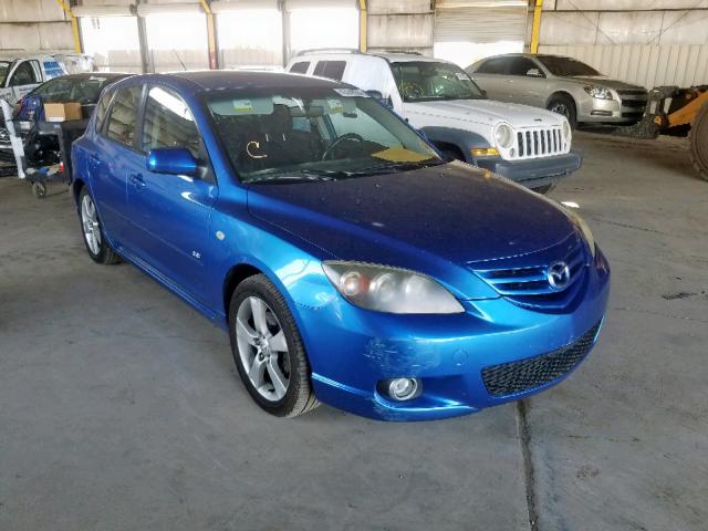 JM1BK143561472291 - 2006 MAZDA 3 HATCHBAC BLUE photo 1