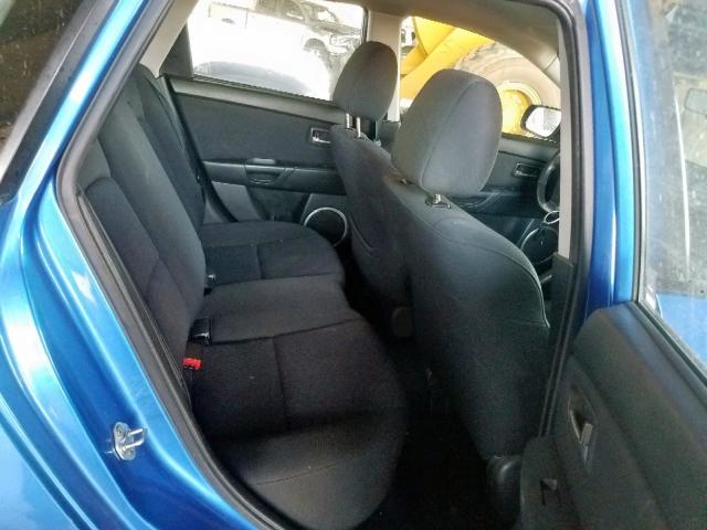 JM1BK143561472291 - 2006 MAZDA 3 HATCHBAC BLUE photo 6