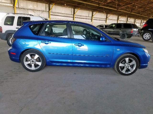 JM1BK143561472291 - 2006 MAZDA 3 HATCHBAC BLUE photo 9