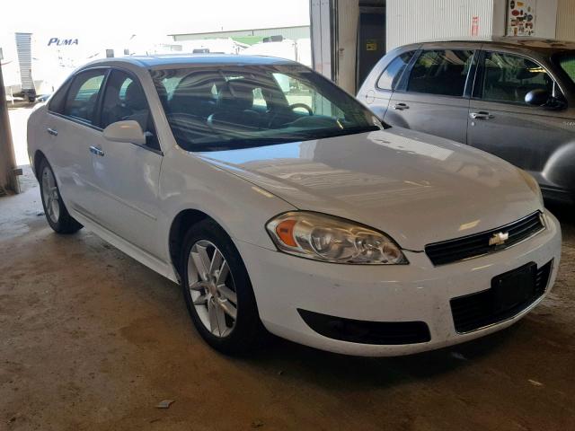 2G1WC5EM9A1171113 - 2010 CHEVROLET IMPALA LTZ WHITE photo 1