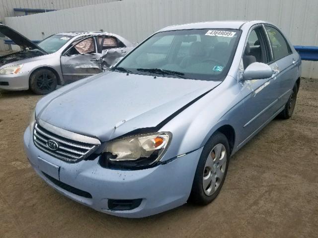 KNAFE121675440841 - 2007 KIA SPECTRA EX SILVER photo 2