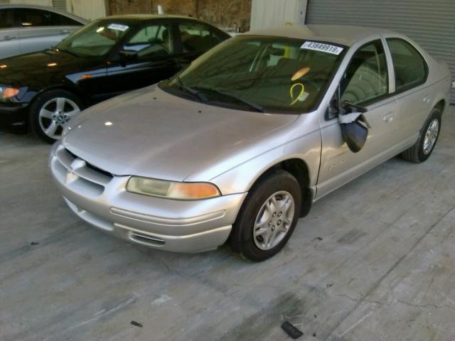 1B3EJ46XXYN141897 - 2000 DODGE STRATUS SE SILVER photo 2