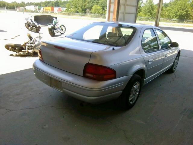 1B3EJ46XXYN141897 - 2000 DODGE STRATUS SE SILVER photo 4