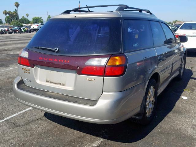 4S3BH806437623346 - 2003 SUBARU LEGACY OUT TAN photo 4