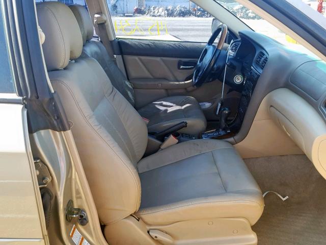 4S3BH806437623346 - 2003 SUBARU LEGACY OUT TAN photo 5