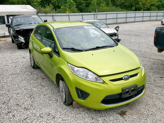 3FADP4EJ2CM157817 - 2012 FORD FIESTA SE GREEN photo 1