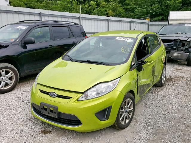 3FADP4EJ2CM157817 - 2012 FORD FIESTA SE GREEN photo 2