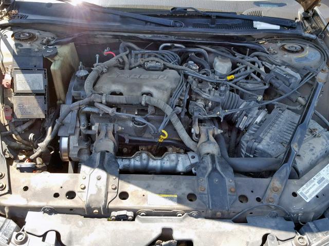 2G1WF52E039197950 - 2003 CHEVROLET IMPALA BROWN photo 7