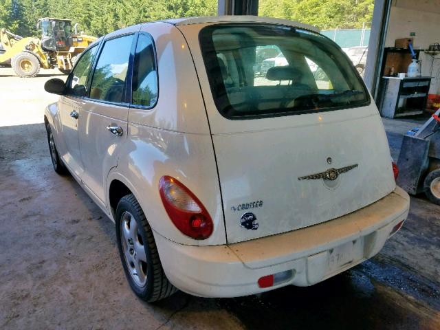 3A8FY48B18T120591 - 2008 CHRYSLER PT CRUISER WHITE photo 3