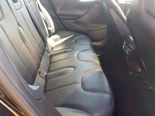 5YJSA1CNXCFP02349 - 2012 TESLA MODEL S أسود صورة 6