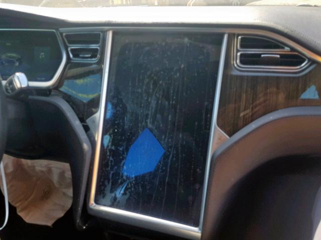 5YJSA1CNXCFP02349 - 2012 TESLA MODEL S أسود صورة 9