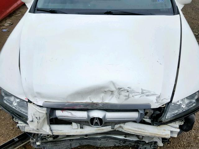 19UUA66266A064008 - 2006 ACURA 3.2TL WHITE photo 7