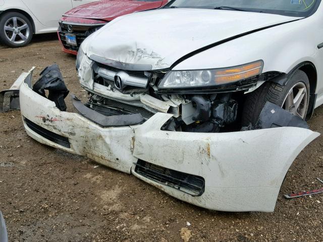 19UUA66266A064008 - 2006 ACURA 3.2TL WHITE photo 9