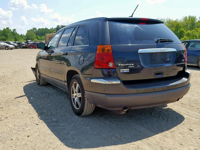 2A8GM68X17R255661 - 2007 CHRYSLER PACIFICA T BLUE photo 3