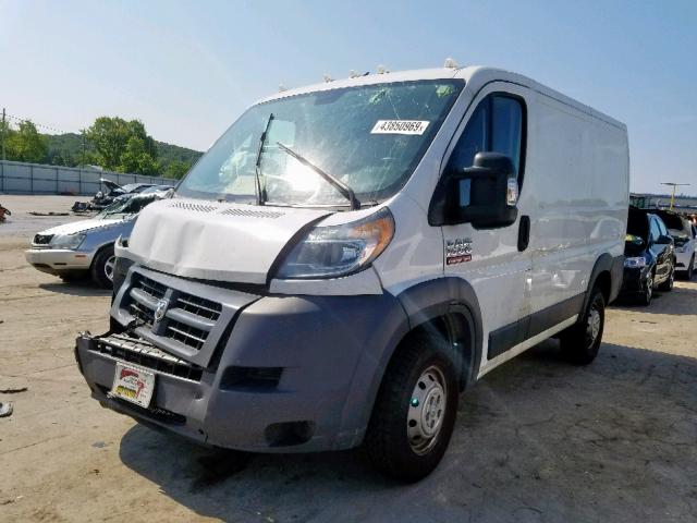 3C6TRVNG8HE523153 - 2017 RAM PROMASTER WHITE photo 2