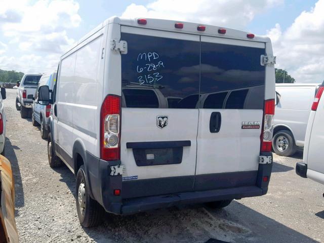 3C6TRVNG8HE523153 - 2017 RAM PROMASTER WHITE photo 3