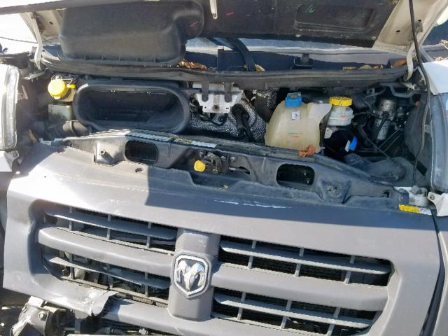 3C6TRVNG8HE523153 - 2017 RAM PROMASTER WHITE photo 7