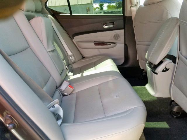19UUB2F50GA002945 - 2016 ACURA TLX TECH CHARCOAL photo 6
