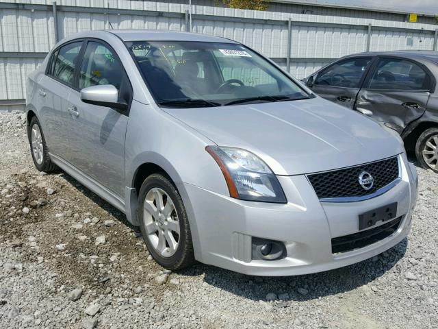 3N1AB6AP7CL636048 - 2012 NISSAN SENTRA 2.0 SILVER photo 1