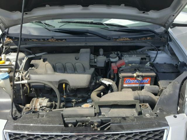 3N1AB6AP7CL636048 - 2012 NISSAN SENTRA 2.0 SILVER photo 7