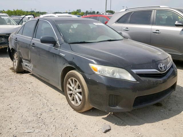 4T1BB3EK1BU133002 - 2011 TOYOTA CAMRY HYBR BLACK photo 1